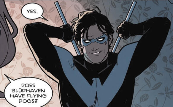 Richard “Dick” Grayson (my wife) Richard “Dick” Grayson (my wife)